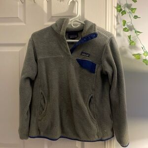 Patagonia Gray Fleece Pullover